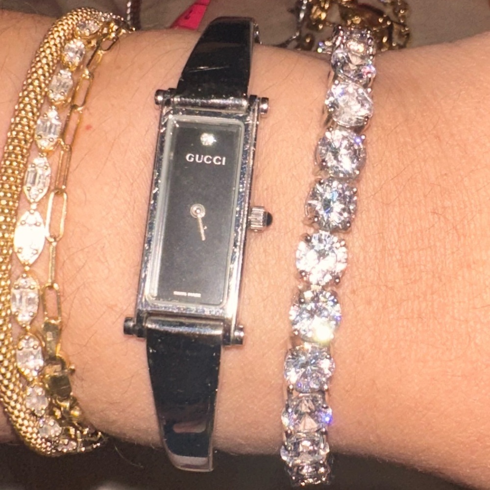 Gucci watch silver stainless steel Gucci watch black slim Gucci bracelet watch